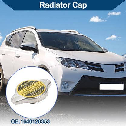 Radiator Cap No. 1640120353 for Toyota Camry Corolla Highlander 4Runner (2002–2023)