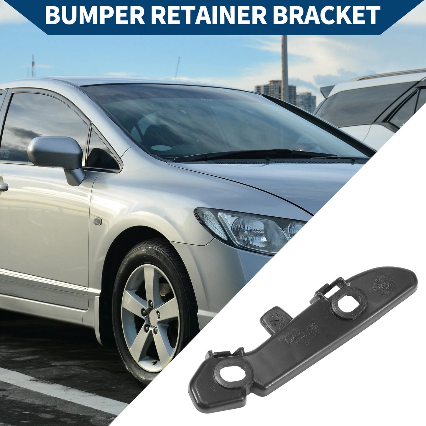 Front Left Bumper Retainer Bracket No. 51117279711 for BMW 328i (2012–2016)