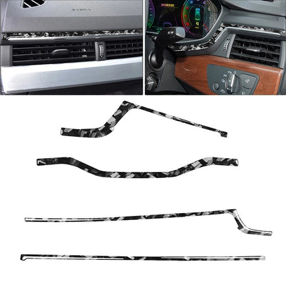 Center Console Gear Shift Box Panel Cover Trim for Audi Q7 SQ7 (2016–2019)