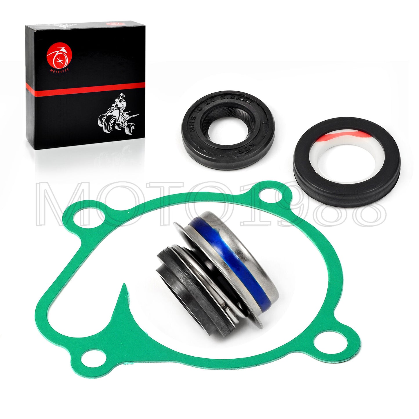 Water Pump Seal Gasket Kit for Suzuki LT250R Quadracer 250 (1985–1986)