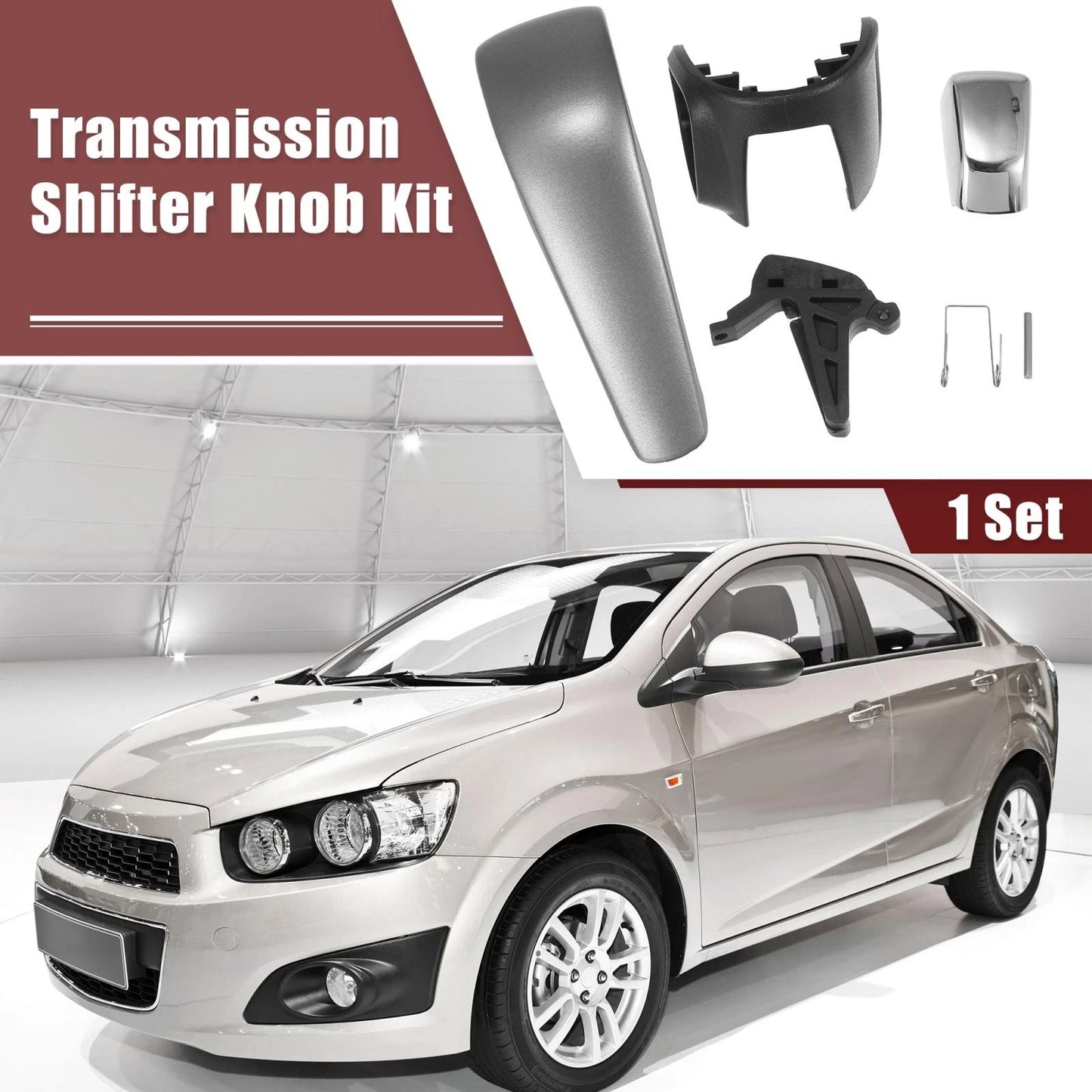 Transmission Shifter Knob Kit for Chevrolet Aveo Trax (2012–2016) 42539736