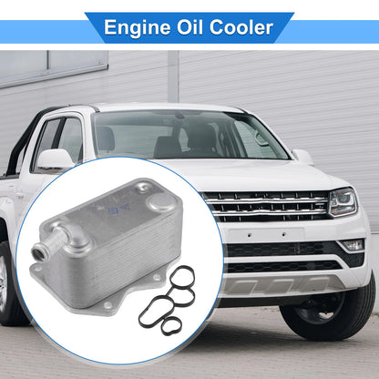 Engine Oil Cooler with Seals for Volkswagen Passat (2006–2010) No. 06D117021C