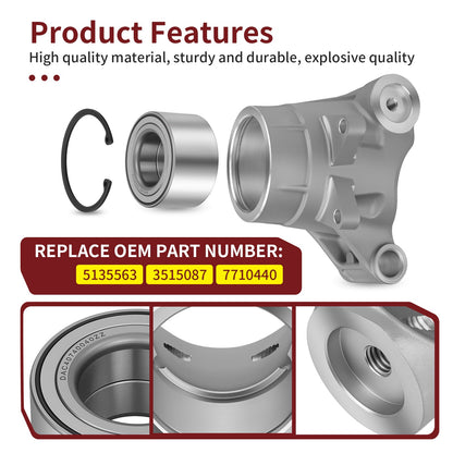 Rear Wheel Bearing Carrier for Polaris Sportsman 500 HO (2008–2013)