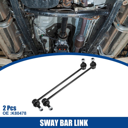 2X Front Sway Bar Link Stabilizer End Link for Audi A3 (2006–2013)