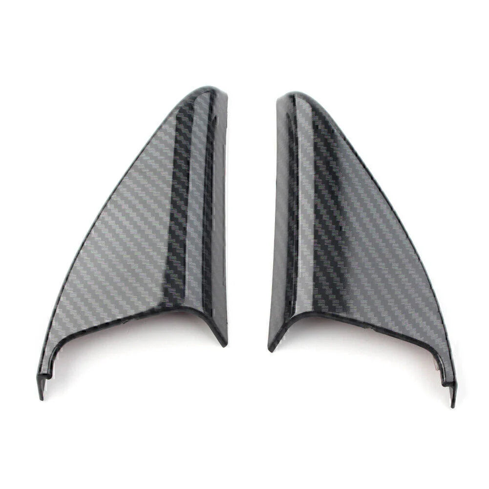 ABS Carbon Look A-Pillar Triangle Frame Cover Trim for Benz A-Class A220 (19)