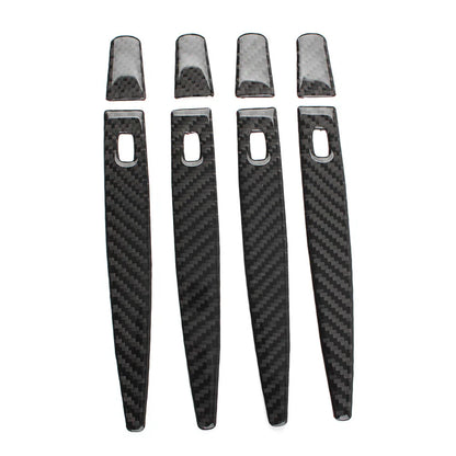 8 Pcs Outer Door Handle Cover Trim Black for Chevrolet Equinox (2018-2021)