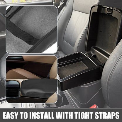 Center Console Pad Armrest Cover for Lexus ES330 (2005–2009) Black