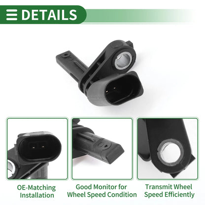 ABS Wheel Speed Sensor for Audi A3 8V1 8V7 8VM (2013–2020) - 7L0927807A/B