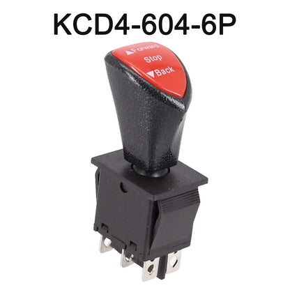 6 Pin Slide Rocker Switch DPDT Car Accessories Black