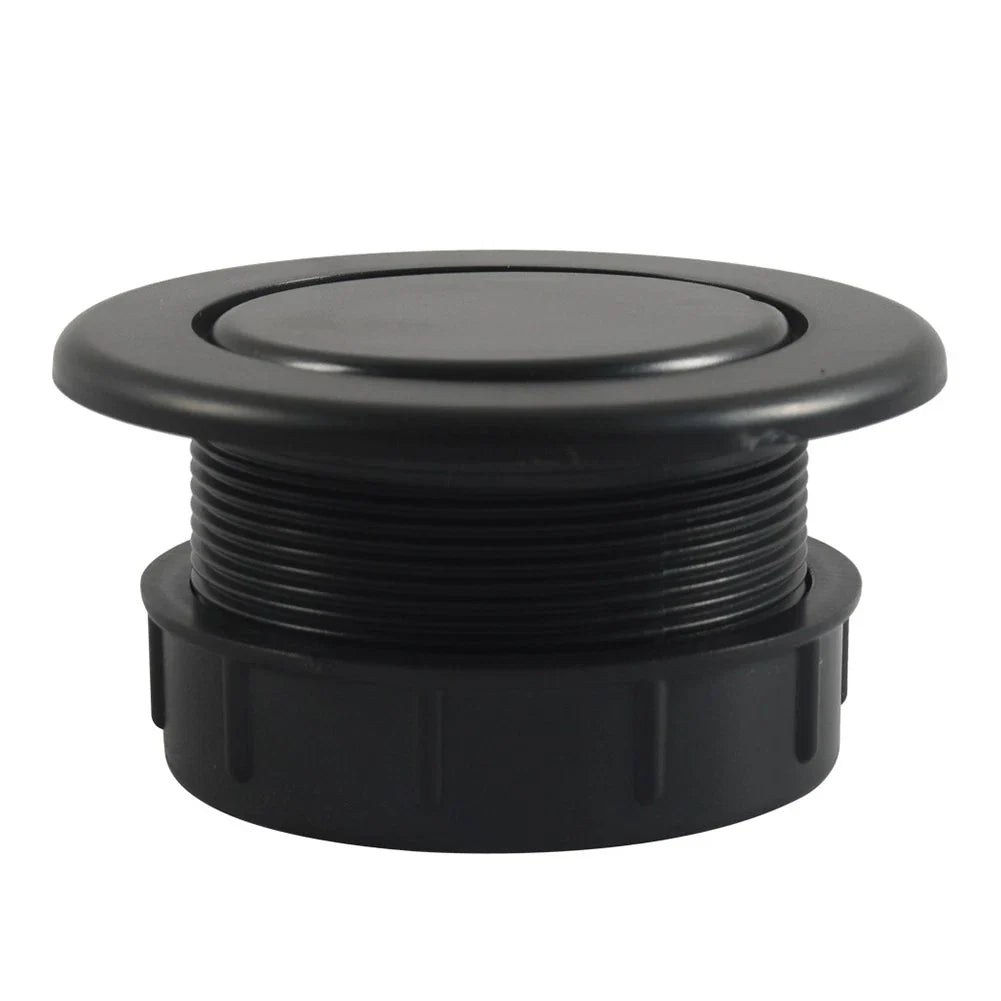 Umbrella Hole Ring Plug Cap Set for Outdoor Table Cover Black