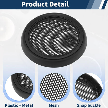Speaker Grills Cover for BMW Mini Cooper Clubman R55 (2007–2014) Black Matte