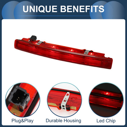 LED Third Brake Light for Renault Megane Mk2 (2002–2009) Red Housing