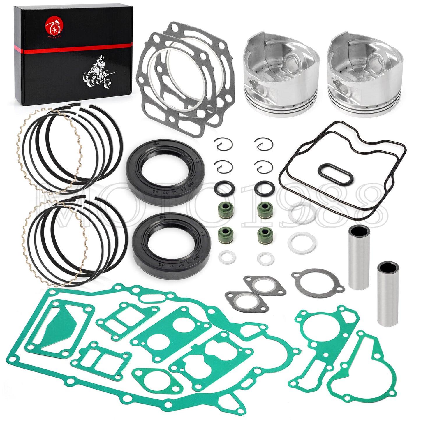 Engine Top End Rebuild Kit for Kawasaki Mule 4000 4010 (2005–2018)