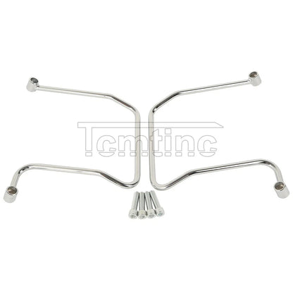 Saddle Bag Saddlebag Support Bracket for Harley Dyna Fat Bob FXDF (2006-2017)