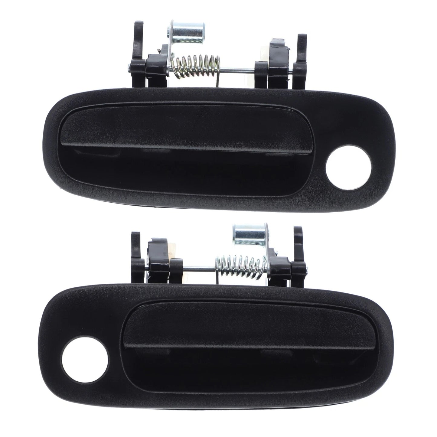 Set of 2 Outer Door Handles for Toyota Corolla (1997–2002) Black