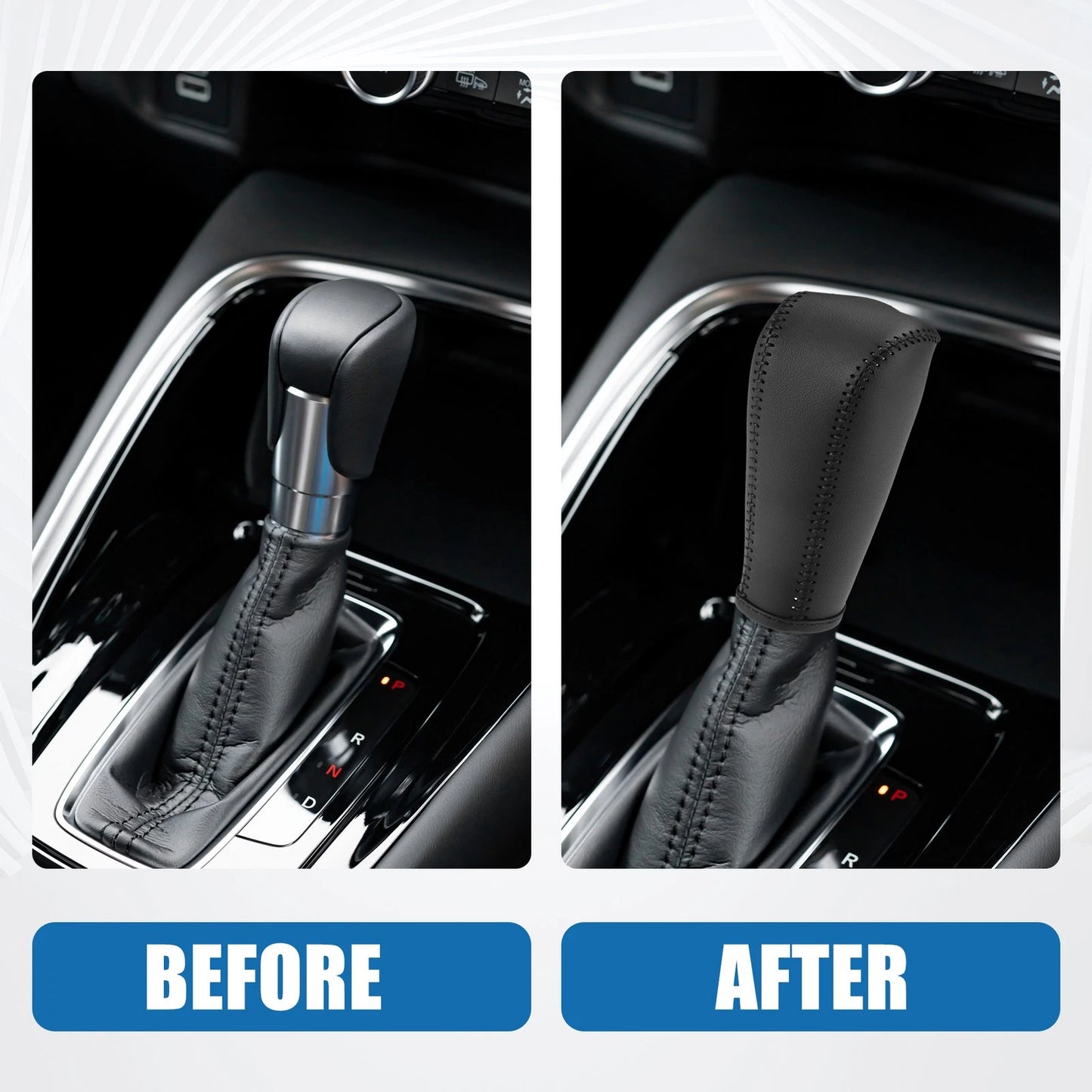 Gear Shift Knob Cover for Chevrolet Trax (2015–2021) Black