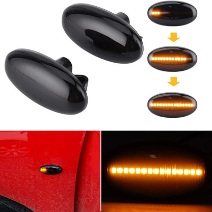 LED Dynamic Side Marker Turn Signal Light for Mazda 2 3 5 6 BT-50 MPV (2003-2023)