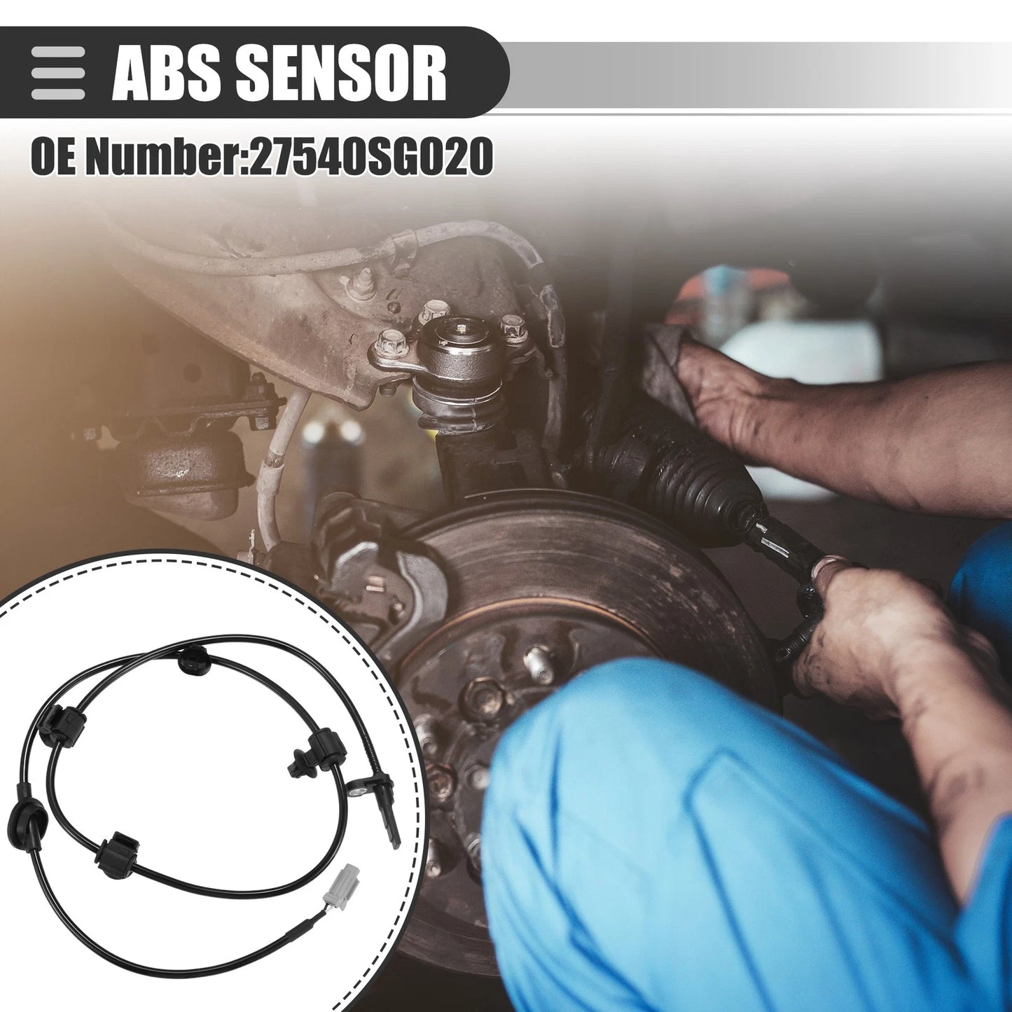 Rear Right ABS Wheel Speed Sensor for [Make Model] ([YYYY–YYYY])