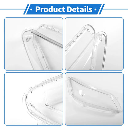 Car Front Right Headlight Lens Cover for Honda Accord (2013-2016)
