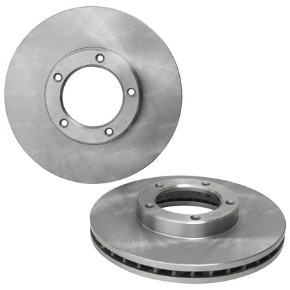 2X Front Disc Brake Rotors for Great Wall SA220 (2009–2013)