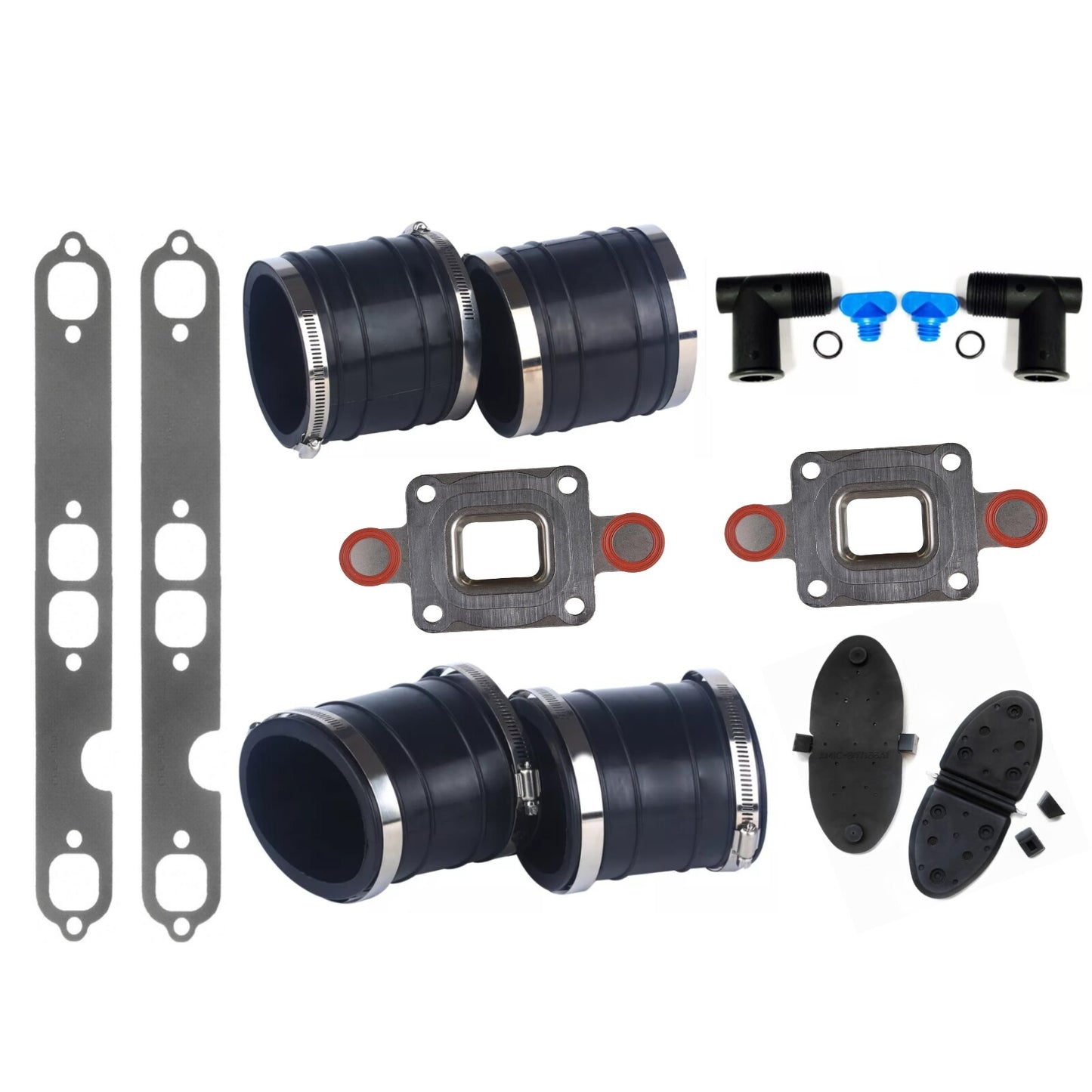 Exhaust Bellow Gasket Kit for MerCruiser GM V8 (Year Range Not Specified)