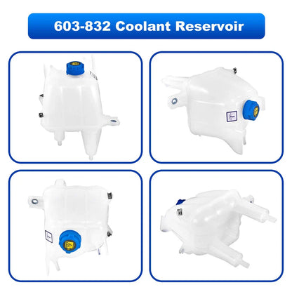 Coolant Recovery Reservoir Tank w/Cap for Ram ProMaster 1500 2500 3500 (2014-2021)