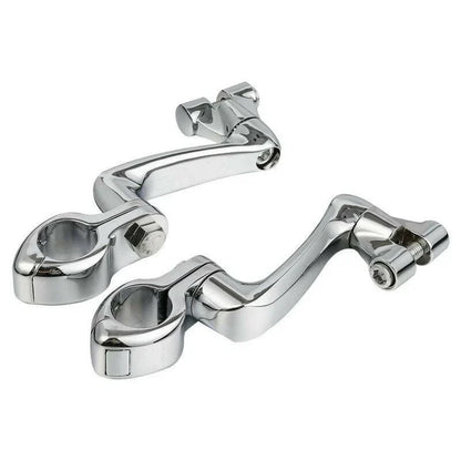 1 1/4" Engine Guards Highway Footpeg Pegs for Harley