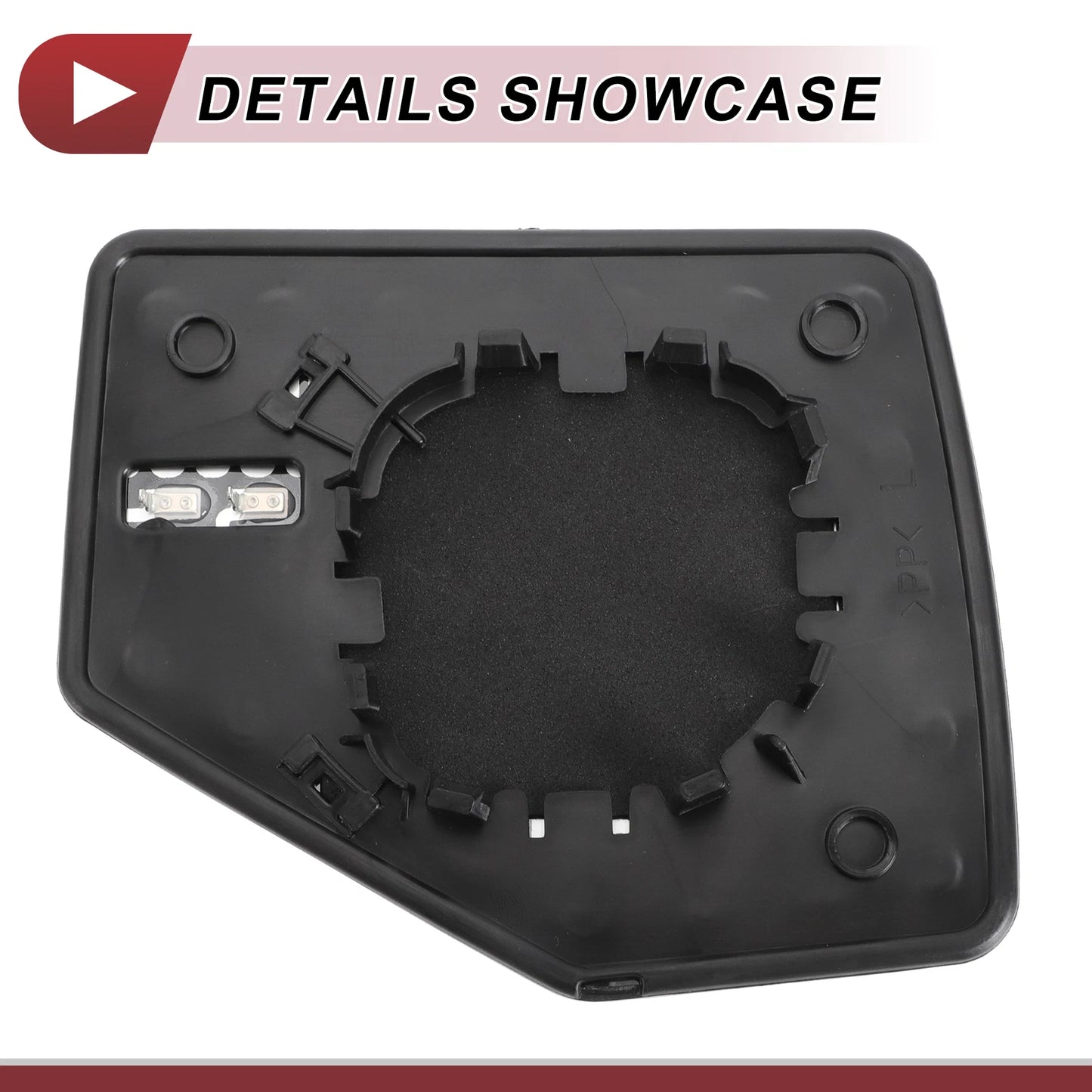 Heated Left Driver Side Mirror Glass for Ford Explorer (2006–2010)