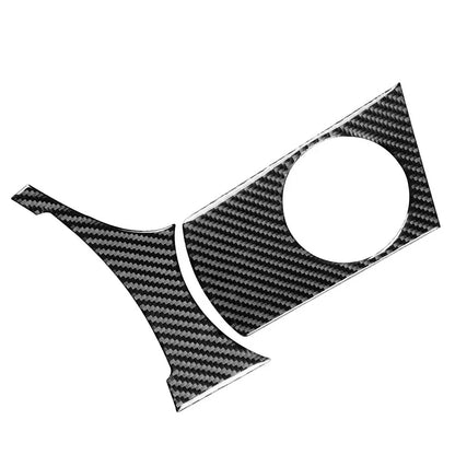 Carbon Fiber Cup Holder Trim Cover for BMW X3 E83 (2004-2010)