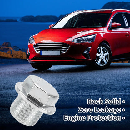 Set of 2 M16x1.5 M12x1.5 Engine Oil Drain Plugs with Gasket for Car Motorcycle Boat