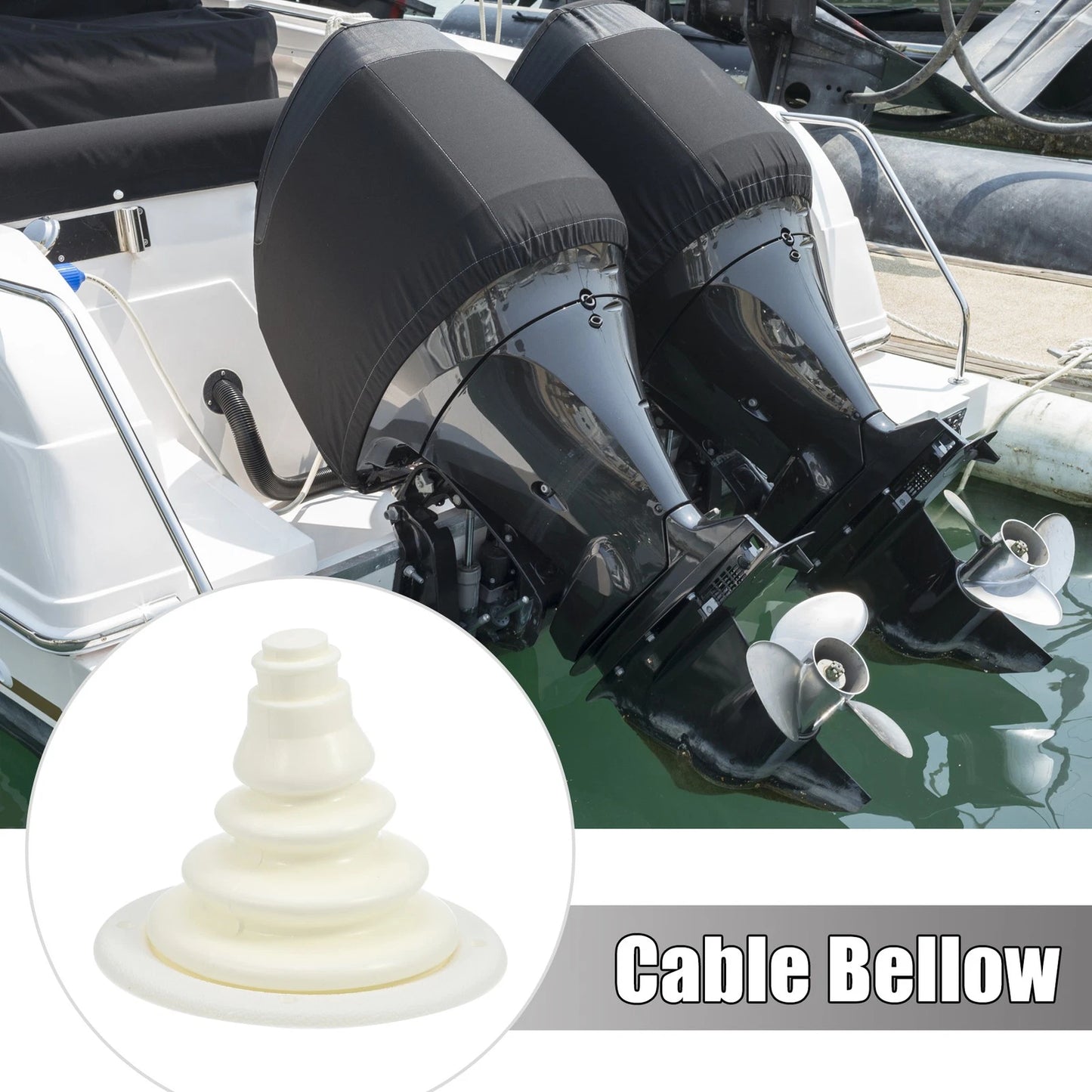 Steering Shift Cable Boot for Boat (12cm)