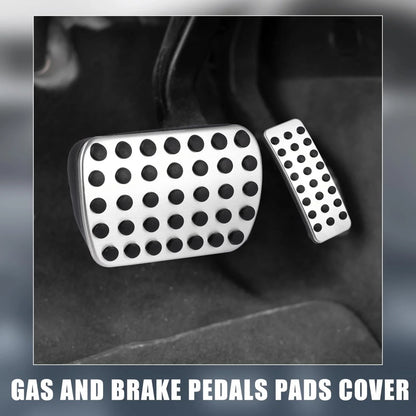 2 x Gas Brake Pedal Pads Covers for Mercedes-Benz GLE GLS ML GL 350 (2013-2019)