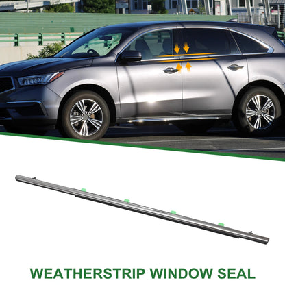 1 Pcs Rear Left Window Seal No. 72950TX4A01 for Acura RDX (2013–2018)