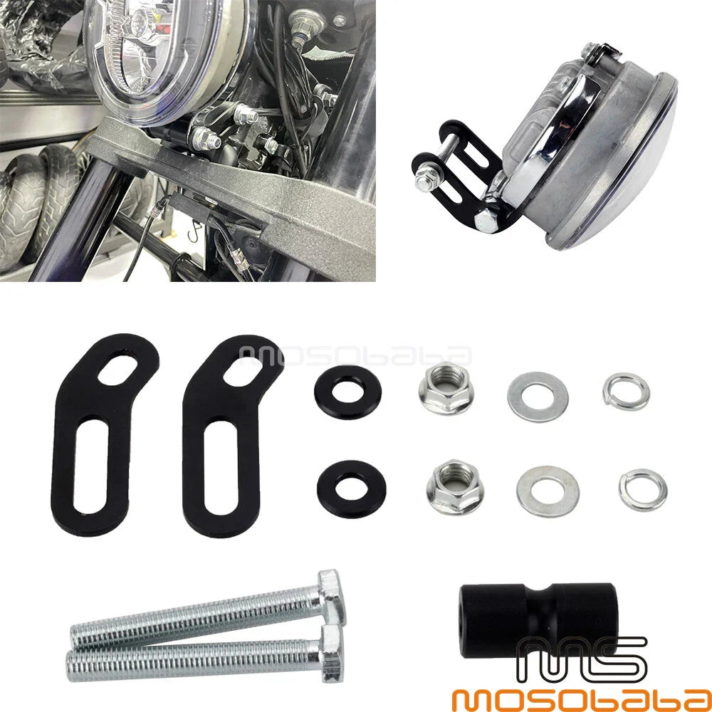 Fairing Mount Headlight Extension for Harley Softail Low Rider FXLRS (20-22)