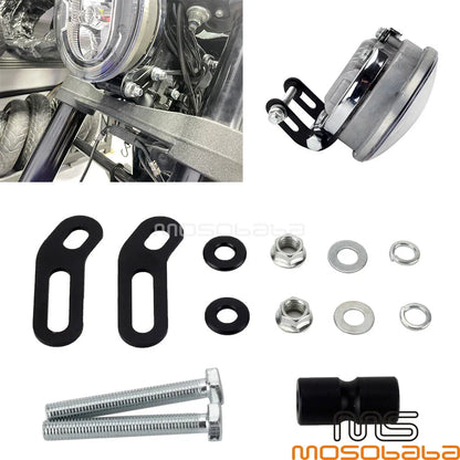 Fairing Mount Headlight Extension for Harley Softail Low Rider FXLRS (20-22)