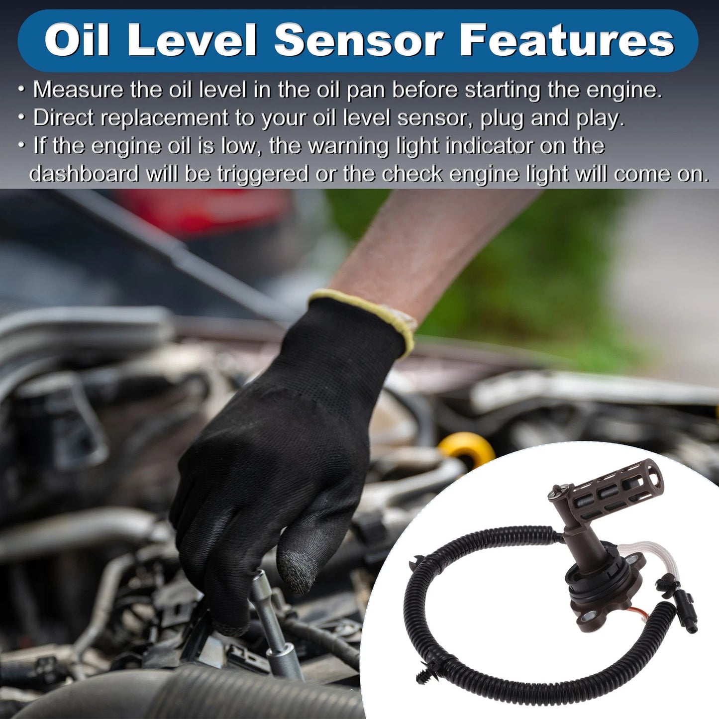 Engine Oil Level Sensor for Subaru Legacy (2013–2019) 11136AA111