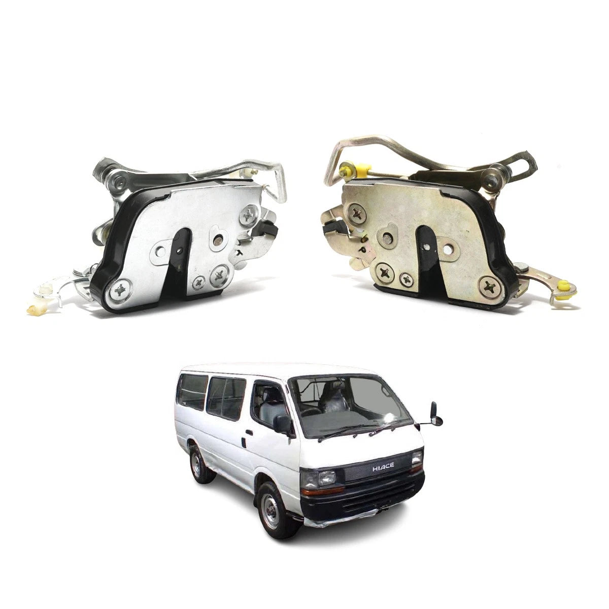 Front Door Lock Latch for Toyota HiAce Commuter (LH125, LH129, RZH102, RZH104, RZH109)