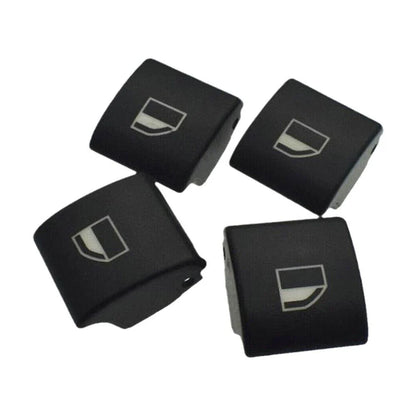 4x Window Switch Button Caps for BMW E46 323i 325i 330i M3 328i (1998-2006)