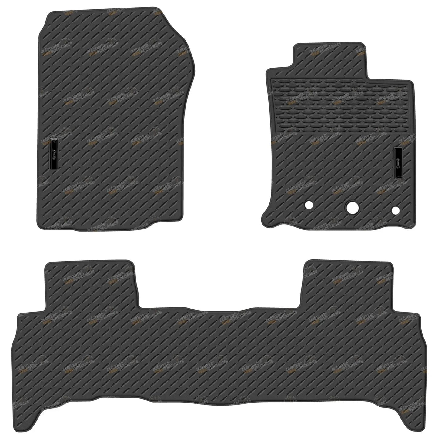 Custom Fit Moulded Rubber Floor Mats for Prado GDJ150 GRJ150 KDJ150
