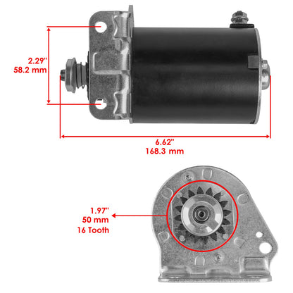 Starter Motor and Solenoid Replacement for Husqvarna YTH22V42 (2013–2016)