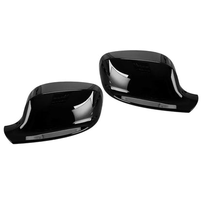 Black Side Mirror Covers for BMW X3 F25 (2011-2014) - 2 x Caps