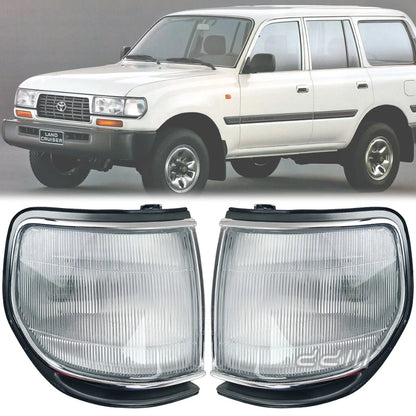 1 Pair Front Corner Lights for Toyota Land Cruiser 80 (1990-1997)