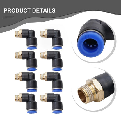 8 PCS 1/8 L Parts Connector Tube 8mm for Coats Corghi Tire Changer Machine