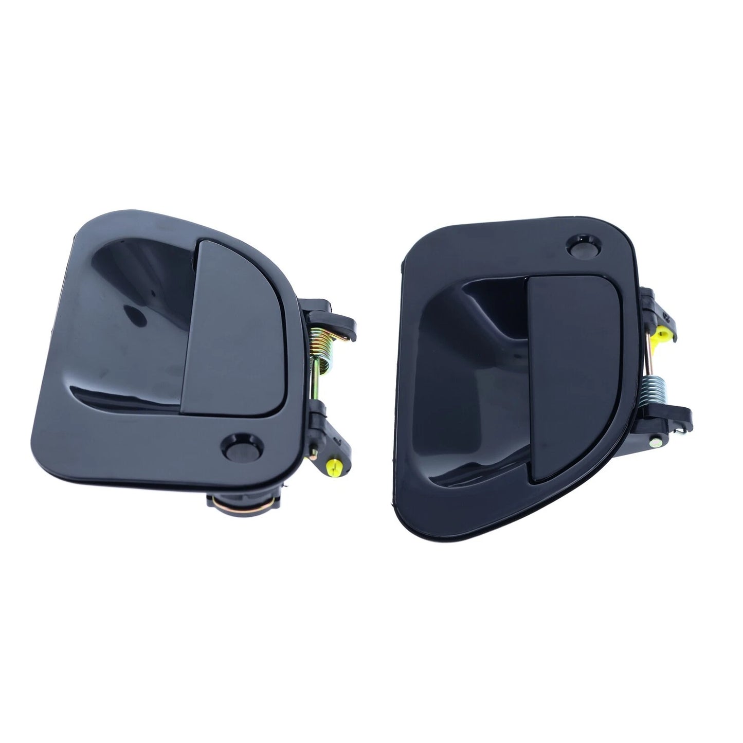 Set of 2 Outer Door Handles for Mitsubishi Delica (1994–2005) Black