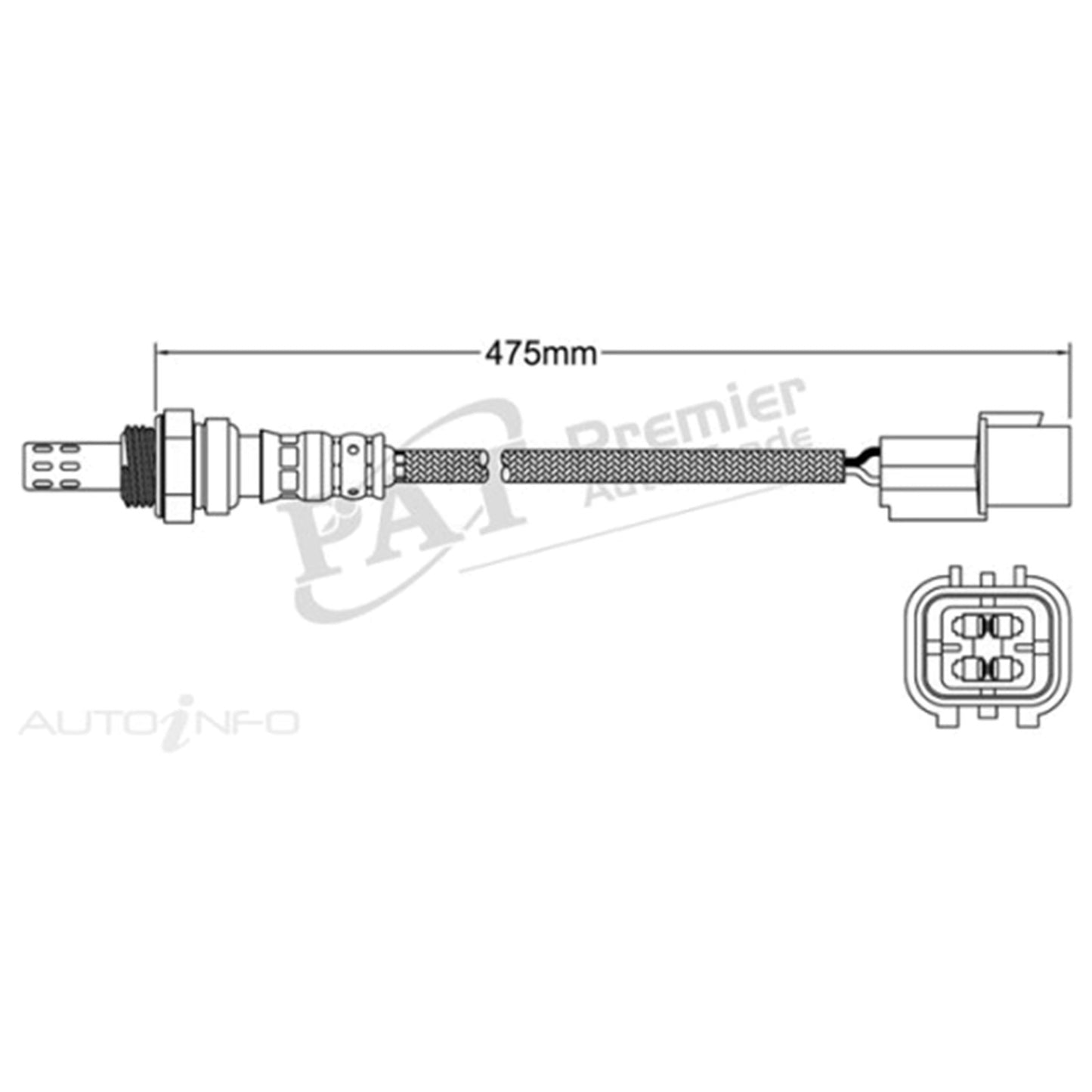 O2 Sensor for Kia Sorento (2009–2010)