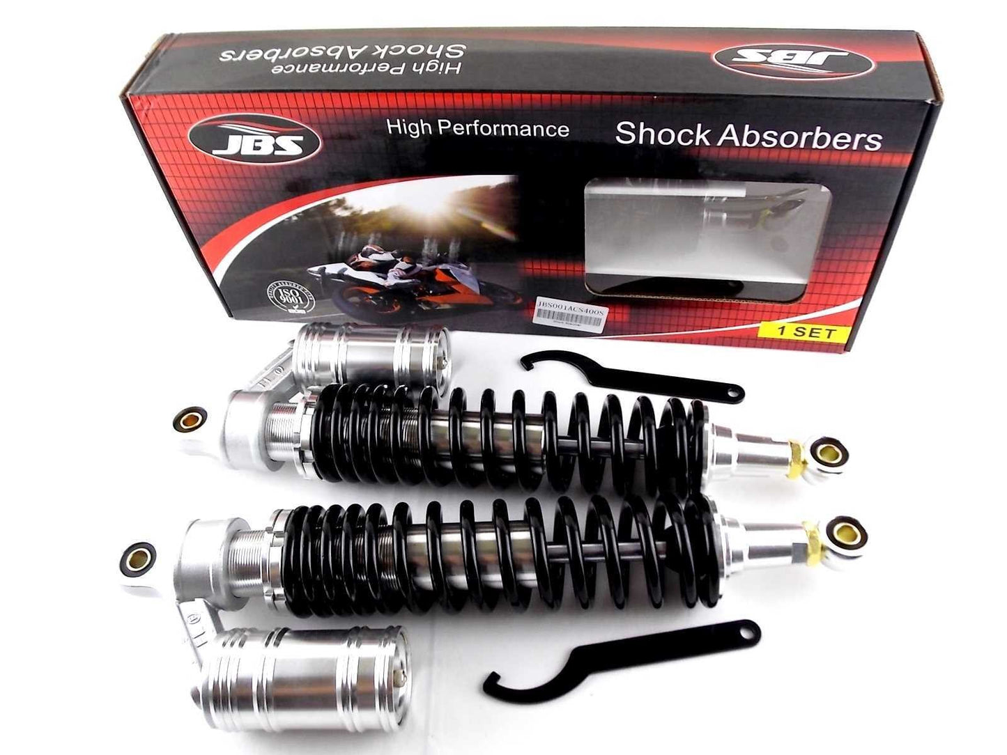 Rear Air Shock Absorbers for Suzuki DR500S (400mm)