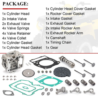 Cylinder Head Rocker Arm Camshaft Kit for Polaris Big Boss 500 (1998–2002)