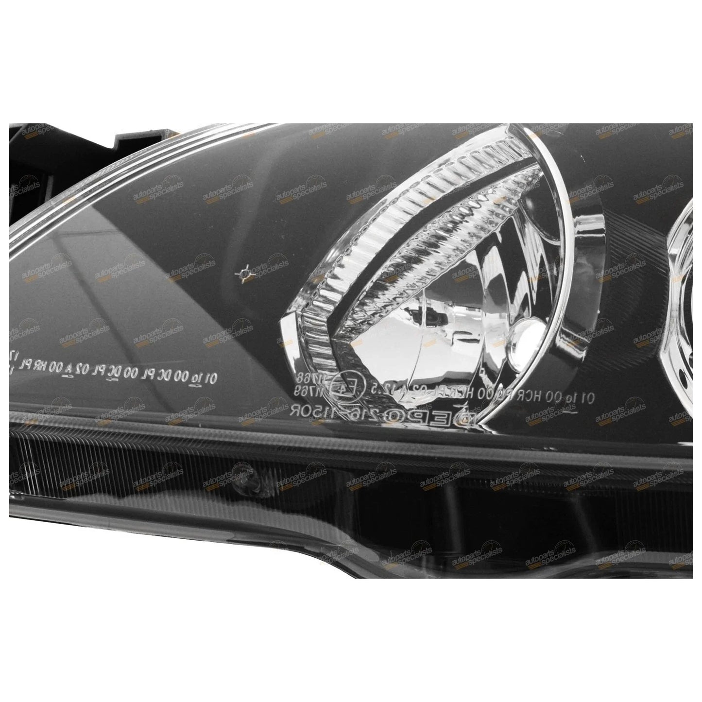 Headlights Pair for Mazda 3 4-Door Sedan Left Right (2003-2009)