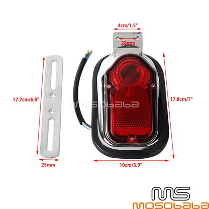Tombstone Taillight Lamp for Harley Fat Boy FLST FLSTC FLSTF (1990-2023)