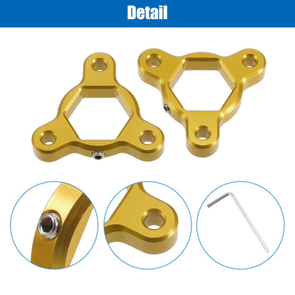 2X 19mm Racing Motorcycle Rider Fork Preload Adjusters for MotorBike